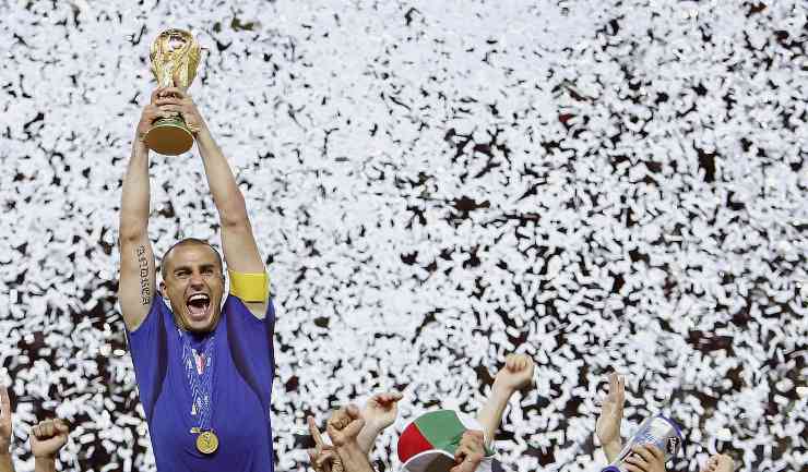 Fabio Cannavaro coppa del Mondo