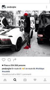 Profilo Instagram Ufficiale di Paul Pogba