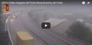 Ultimo Video Ponte MOrandi Genova prima del crollo