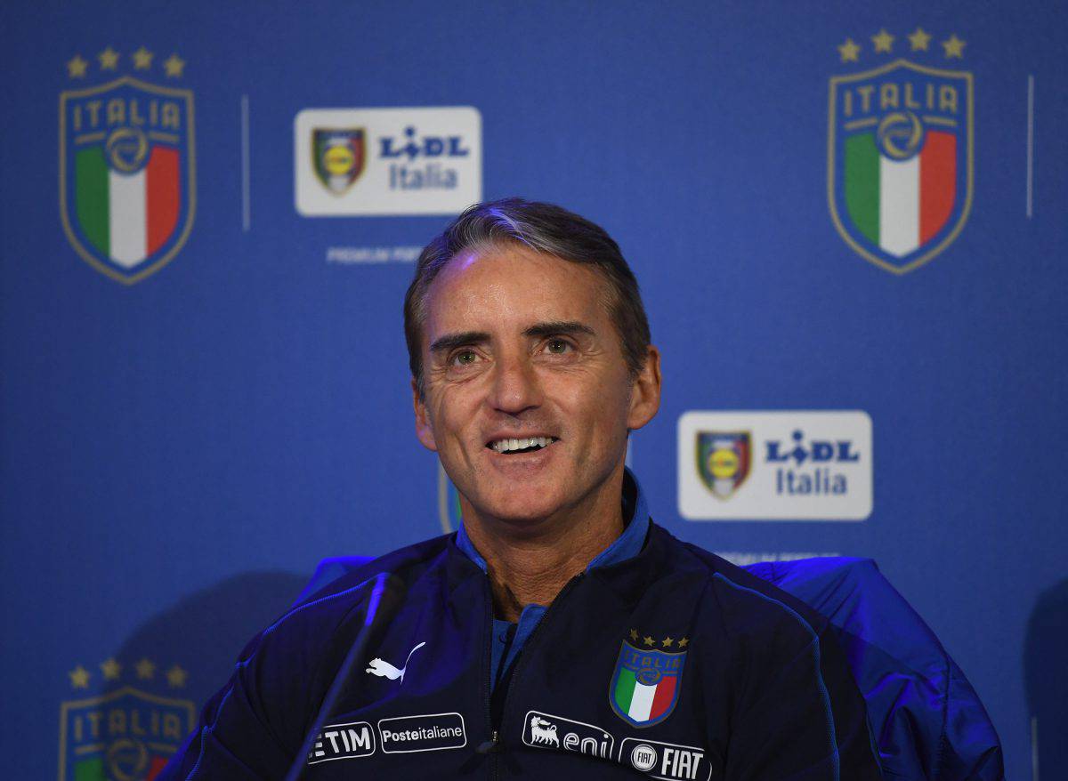 Italia Finlandia conferenza Mancini