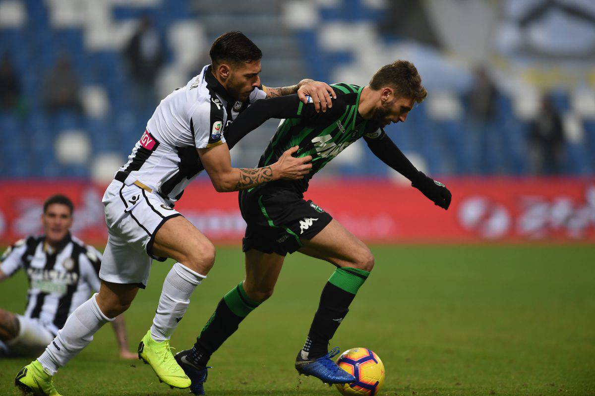 Pagelle Udinese Sassuolo