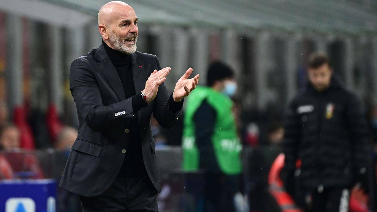 Stefano Pioli contro l'Atalanta