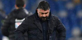 Gattuso in campo