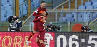 roma spezia esultanza pellegrini mayoral