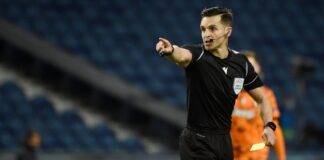 L'arbitro Carlos del Cerro Grande durante Porto-Juventus