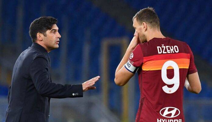 Edin Diego e Paulo Fonseka falam em campo