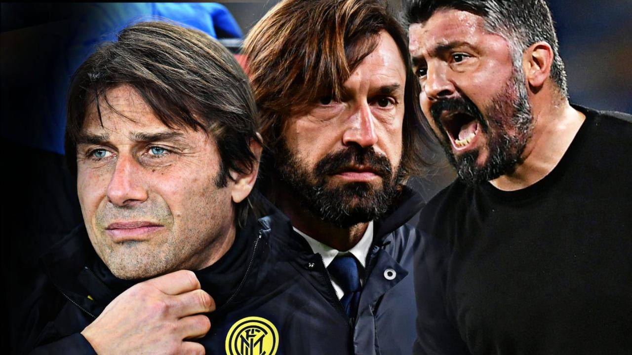 Conte, Pirlo e Gattuso