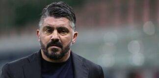 Gattuso in campo