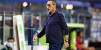 Sarri in campo