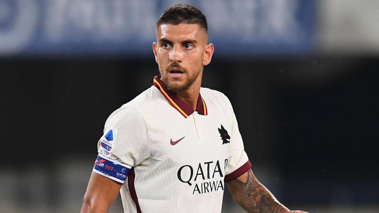 Lorenzo Pellegrini in campo