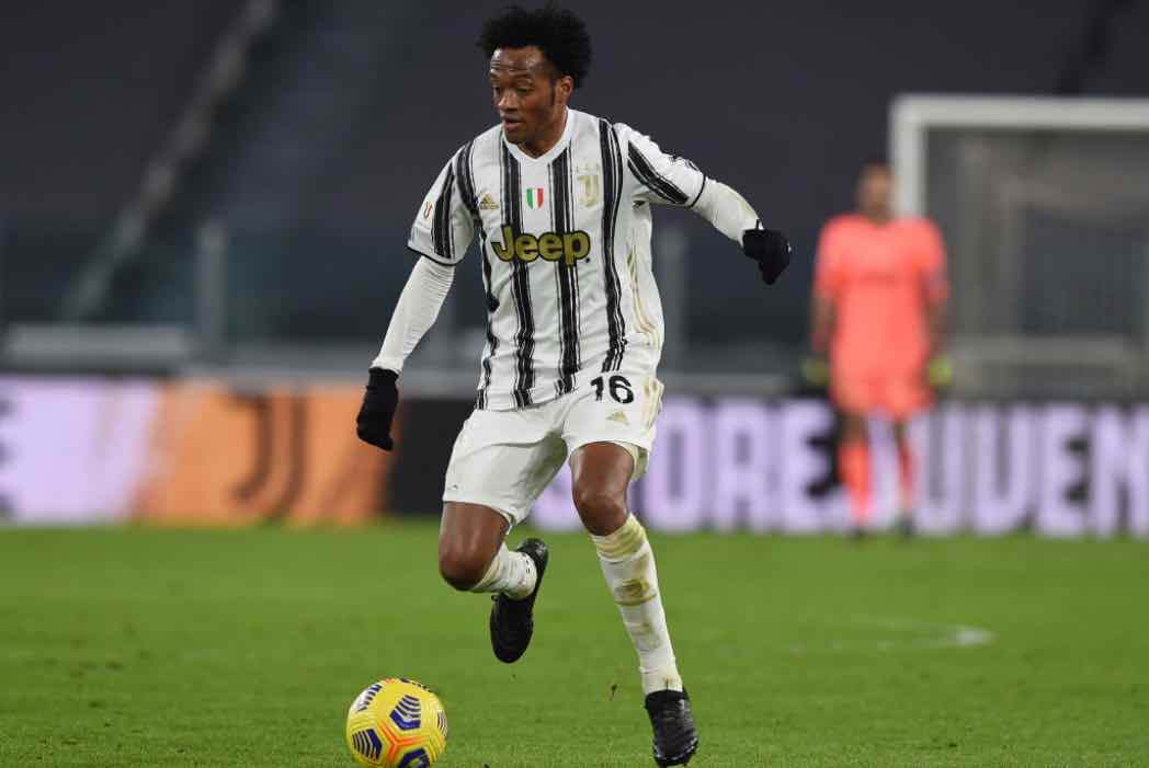 Juan Cuadrado in campo