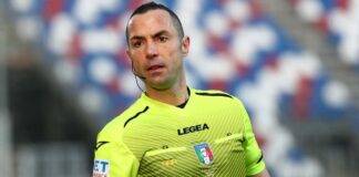 L'arbitro Guida in campo