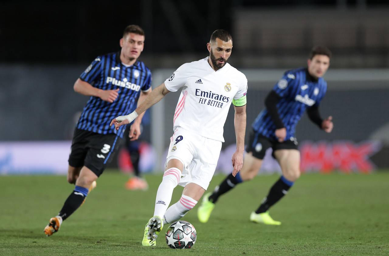 Benzema Real Madrid Atalanta