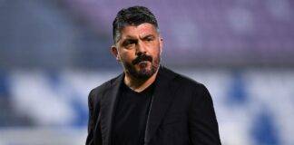 Gattuso in campo