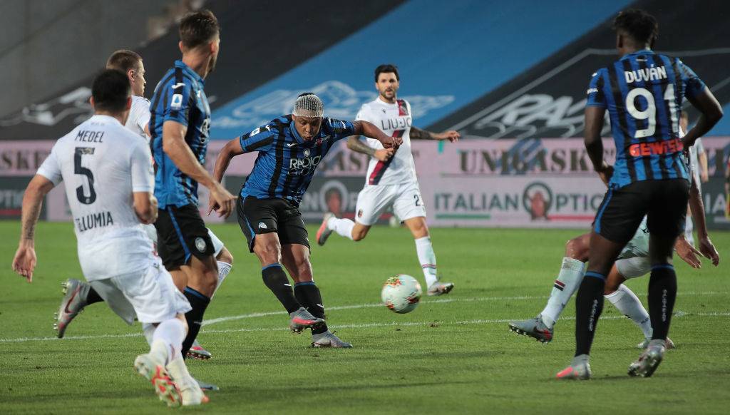 Muriel segna in Atalanta-Bologna