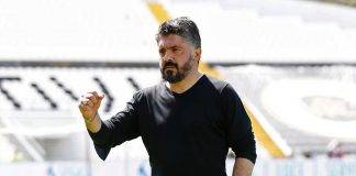 Gattuso in campo