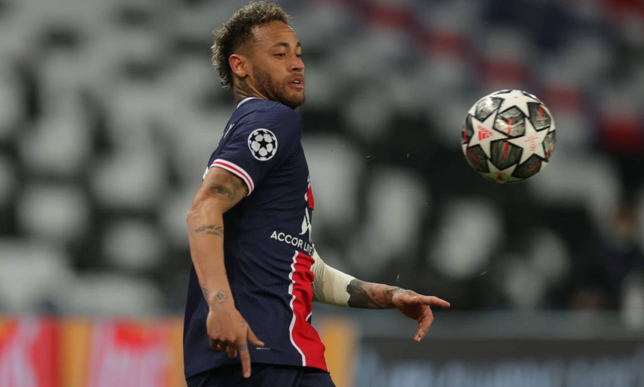 PSG, Neymar in campo contro il Bayern Monaco