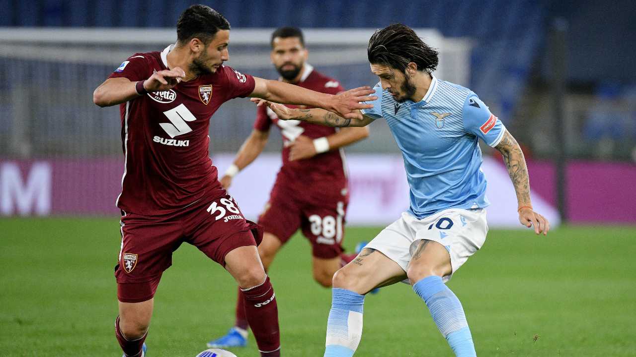 Lazio-Torino in campo