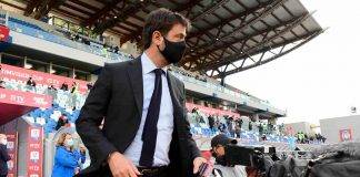 Andrea Agnelli a bordo campo