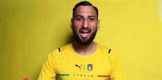 Donnarumma esulta