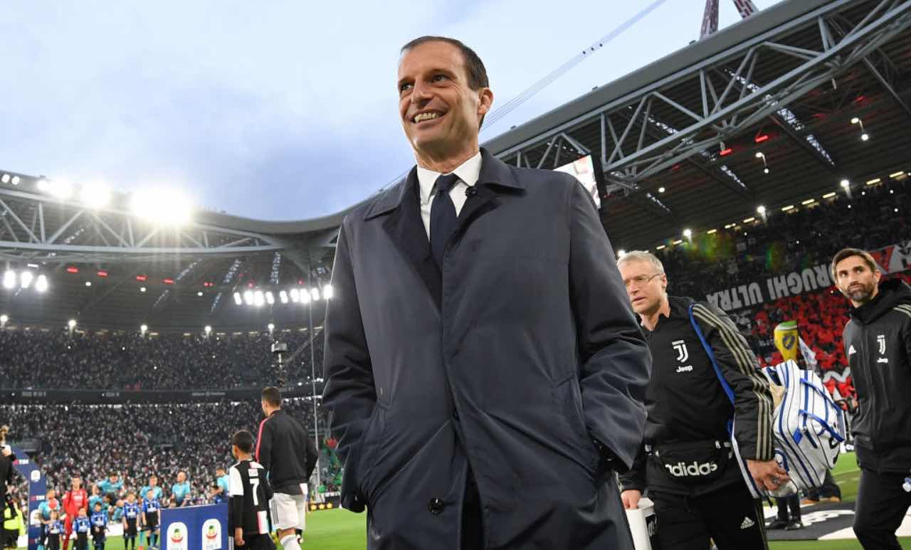 Massimiliano Allegri sorridente