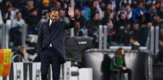 Allegri in panchina