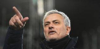 Mourinho in campo