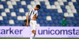 Ronaldo in campo con la Juventus