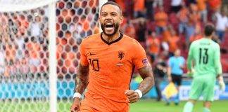 Depay festeggia