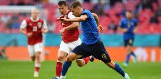 Italia-Austria in campo