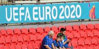 Tifosi dell'Italia a Wembley