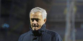 Mourinho in campo