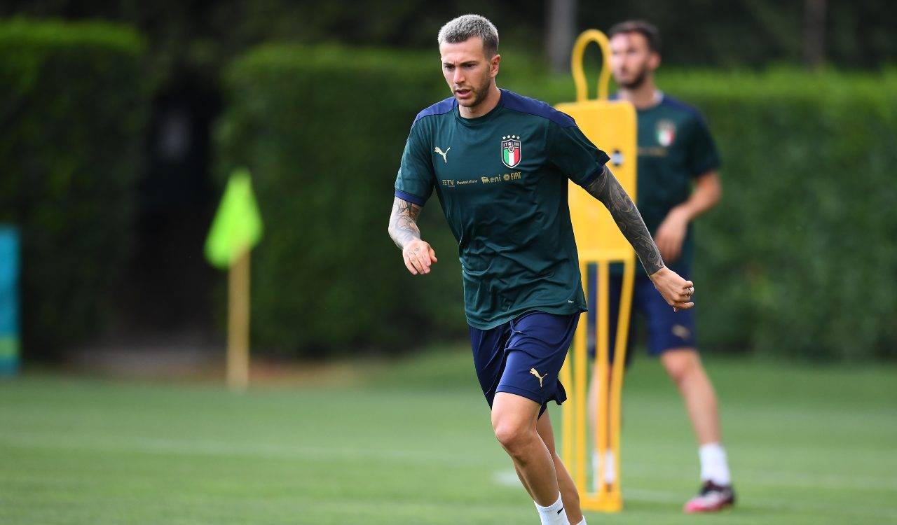 bernardeschi si allena