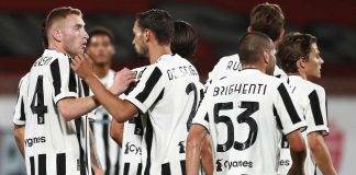 La Juventus festeggia