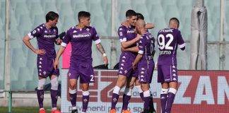 La Fiorentina festeggia