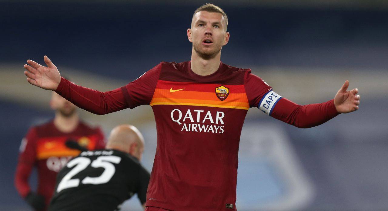 Edin Dzeko Roma