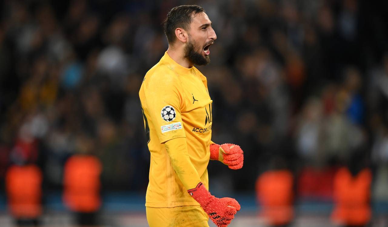 Donnarumma esulta