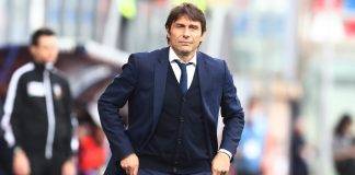 Conte sulla panchina dell'Inter