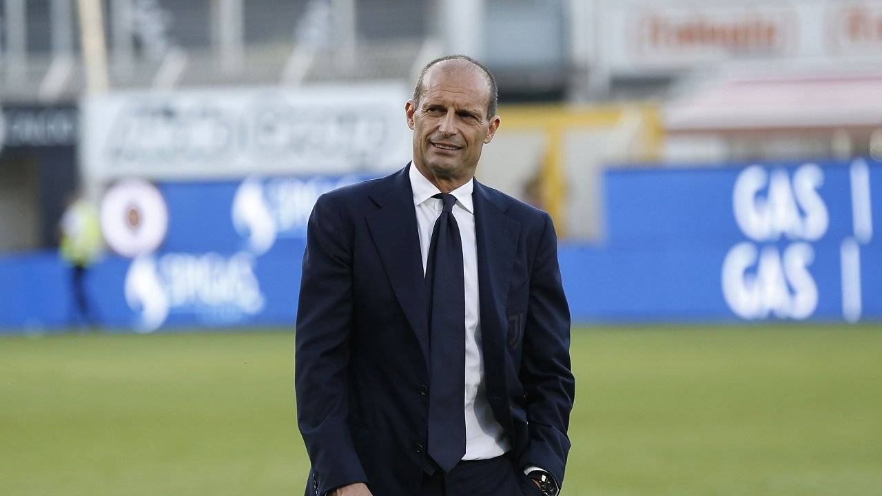 Juventus Allegri sorride