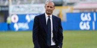 Il tecnico della Juventus Allegri soddisfatto