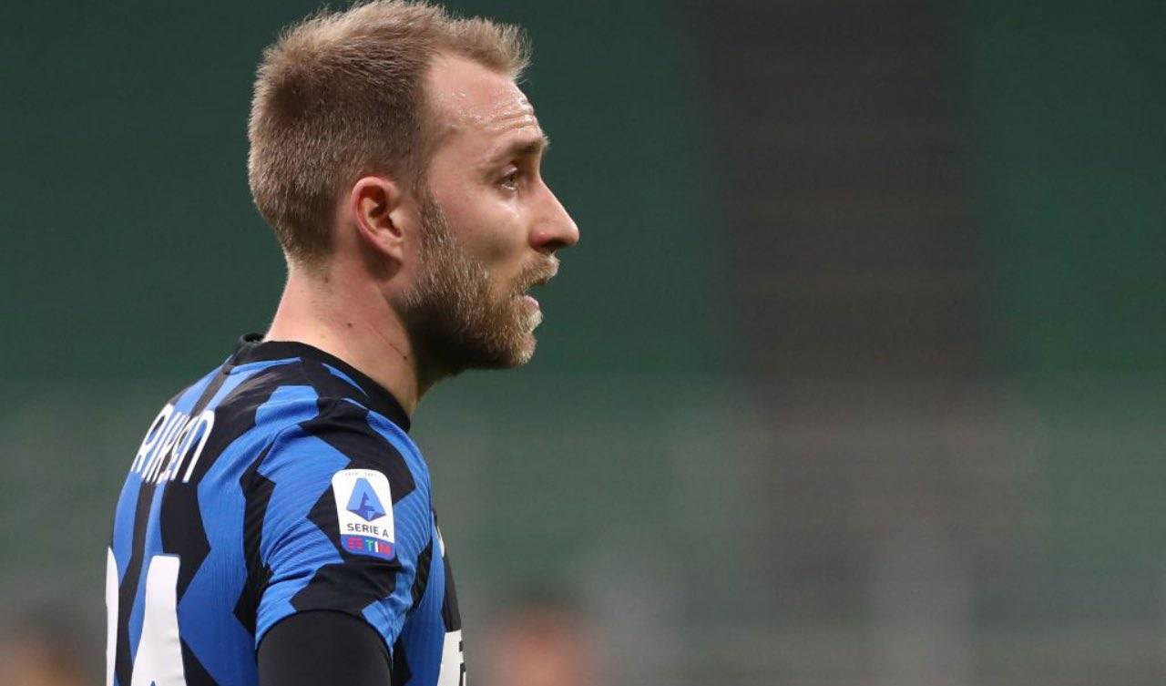 Eriksen in Inter-Atalanta