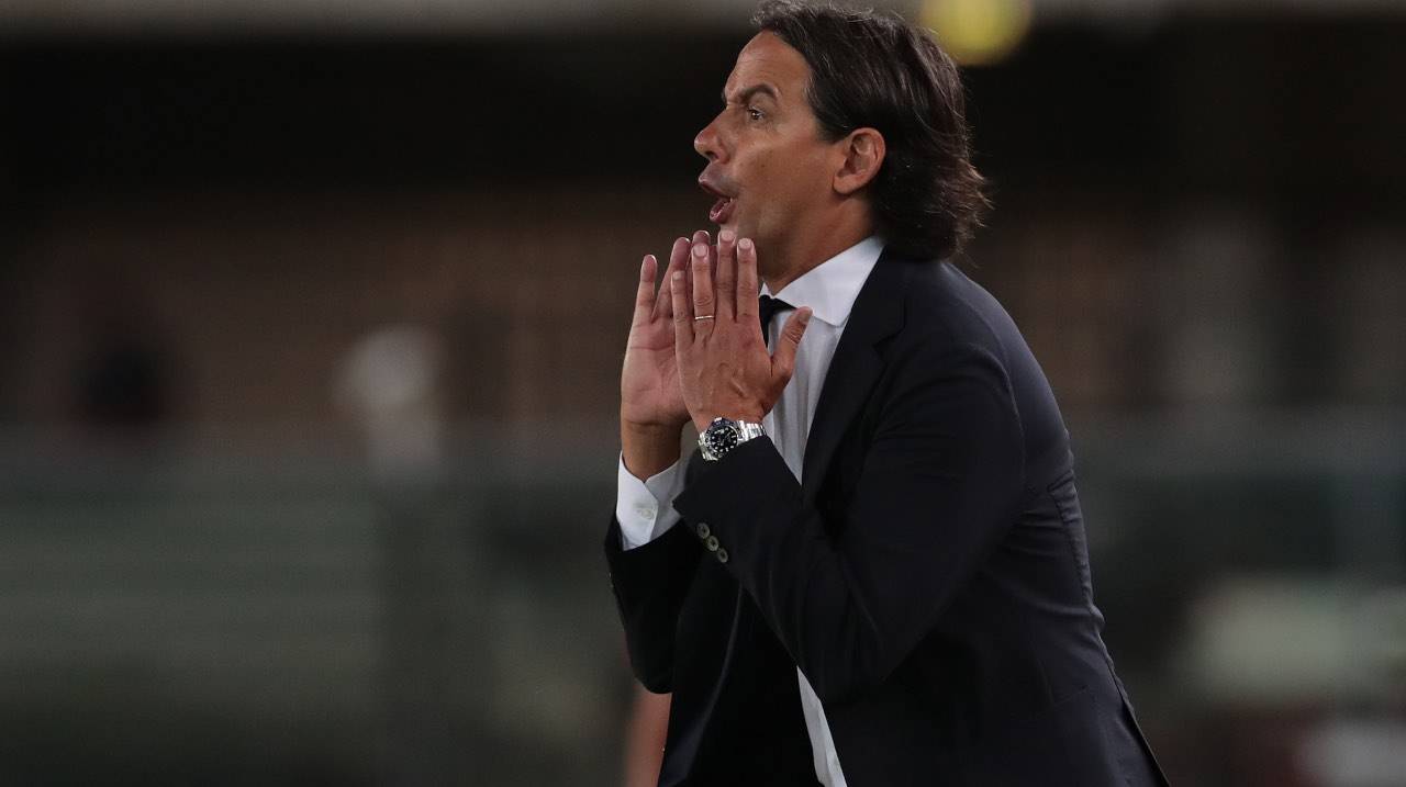 Inzaghi in panchina