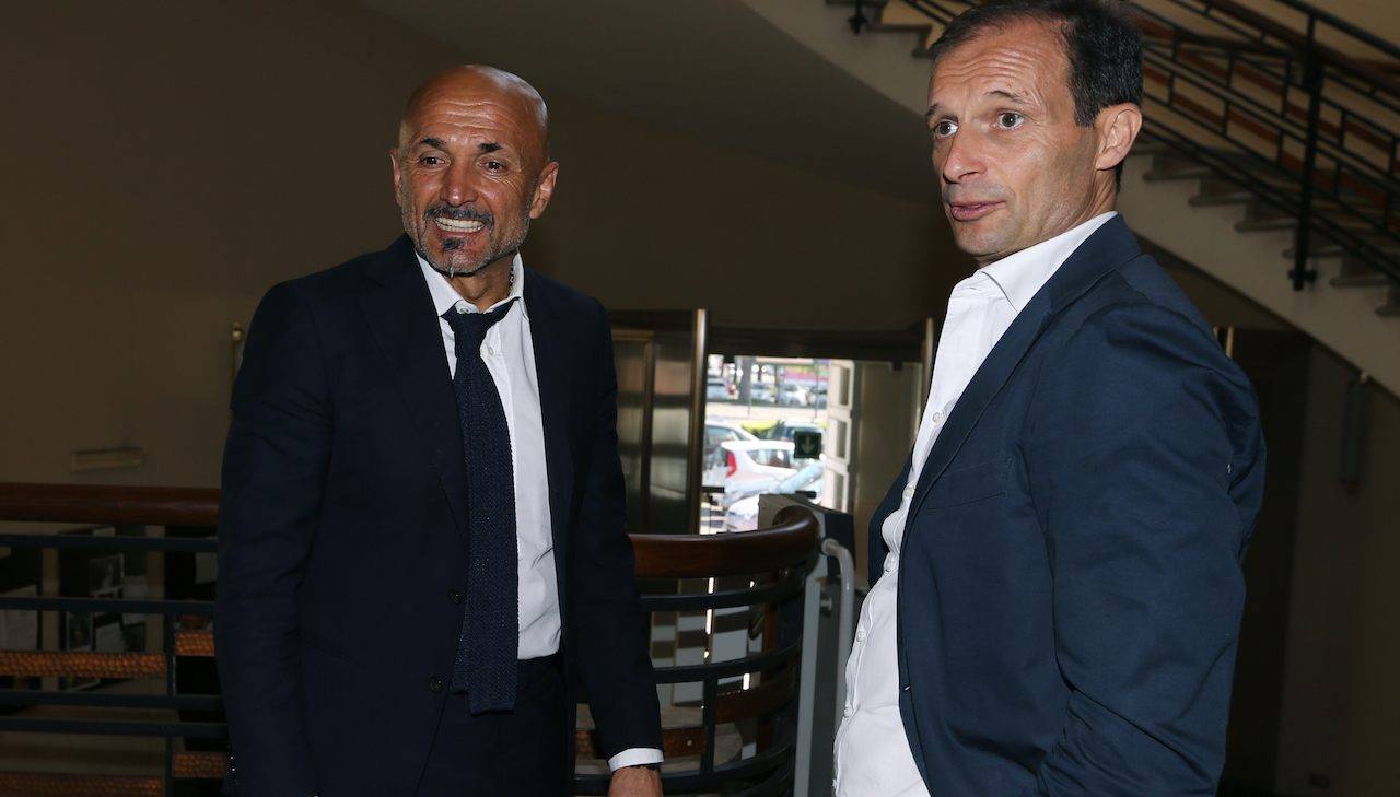 Spalletti e Allegri a confronto