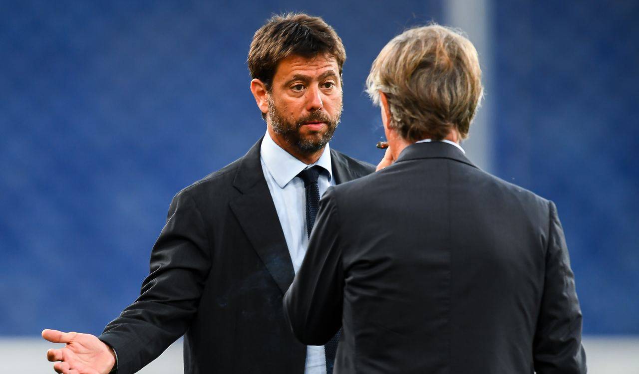 Agnelli in campo