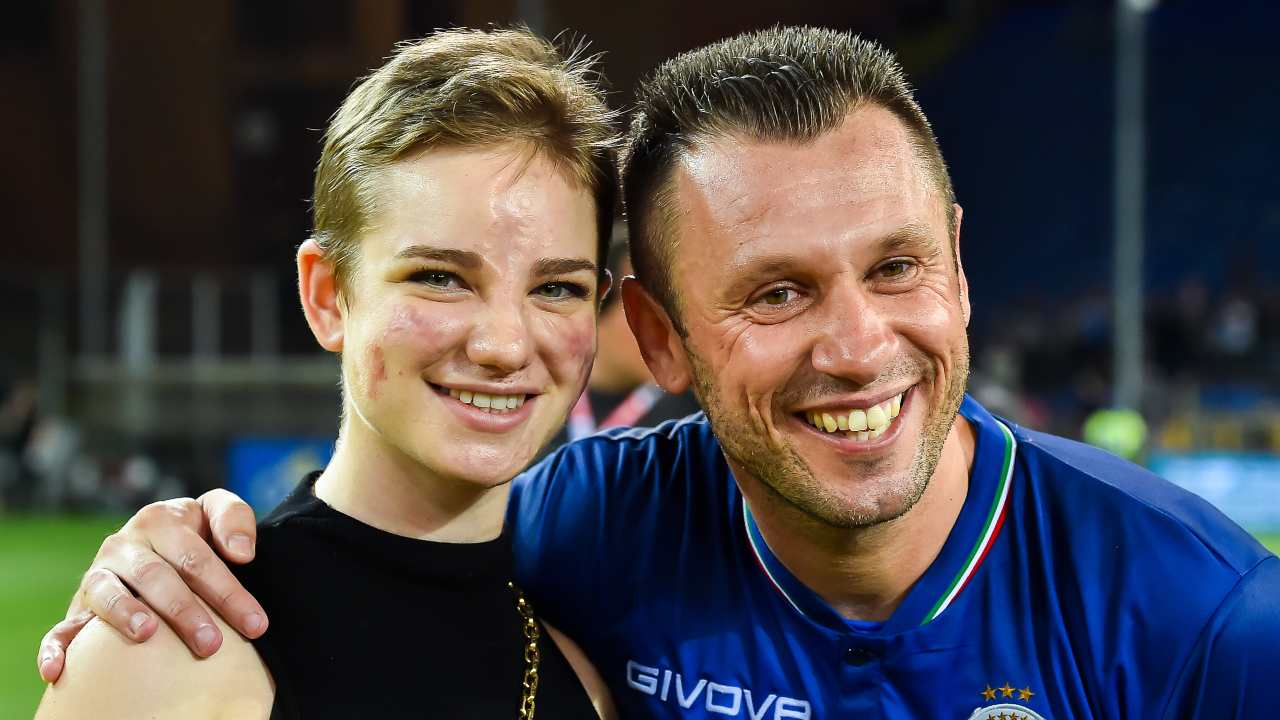 Cassano con Bebe Vio