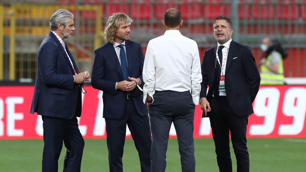 Colloquio tra Arrivabene, Nedved, Cherubini e Allegri