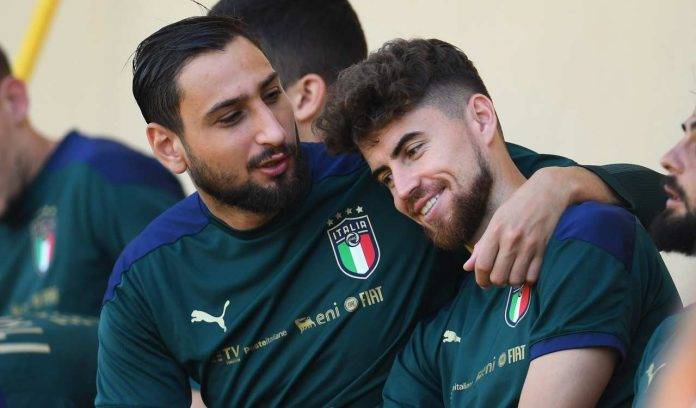 Donnarumma et Jorginho en équipe nationale