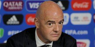 Il presidente della Fifa Infantino riflette