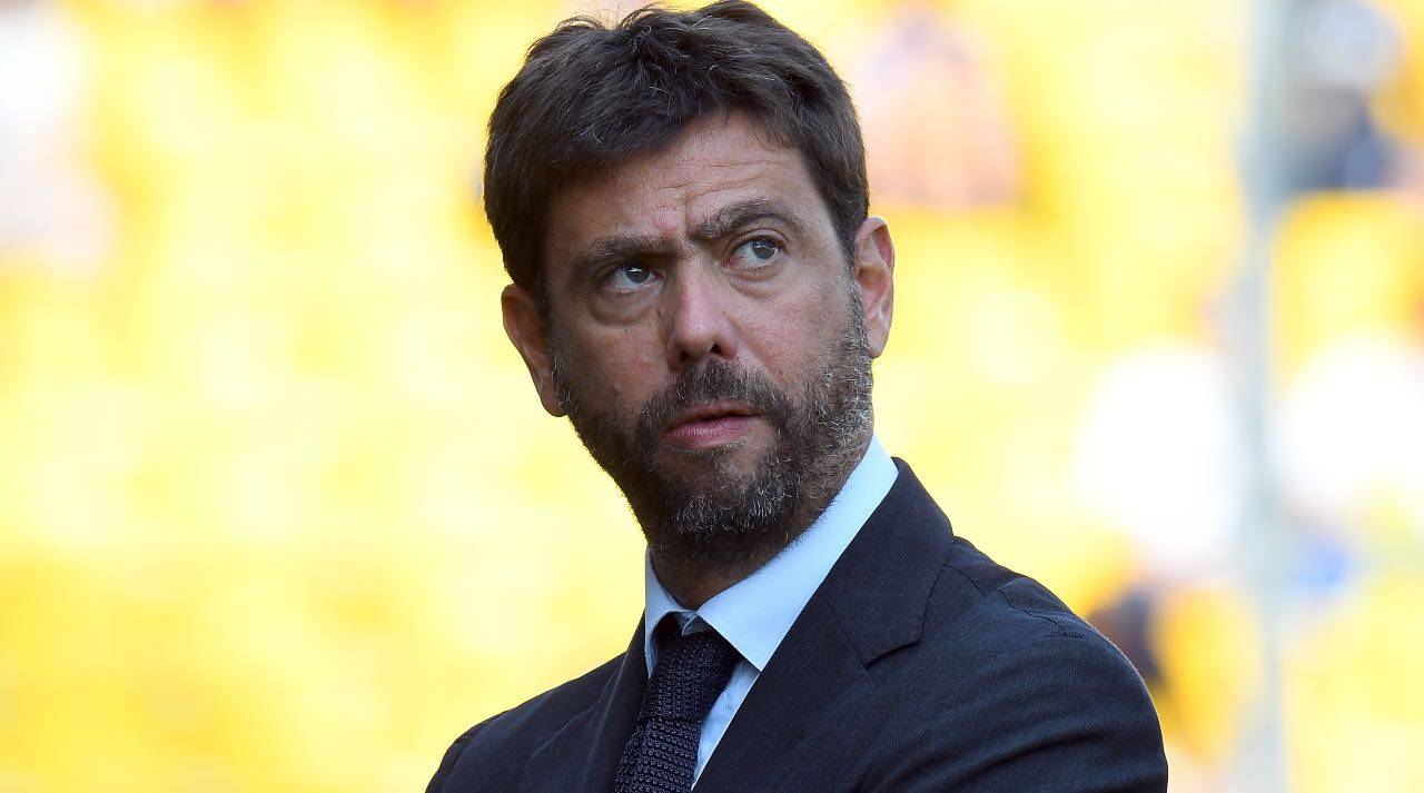 Il presidente della Juventus Agnelli deluso