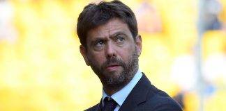 Il presidente della Juventus Agnelli pensa